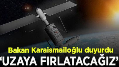 Karaismailoğlu duyurdu; 5A uydumuzu uzaya fırlatacağız