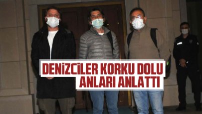 3 denizci korku dolu anları anlattı: Devamlı ateş edip taradılar