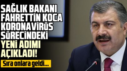 Bakan Koca’dan son dakika açıklaması: “Aşılamada sıra 65 yaş ve üstünde”