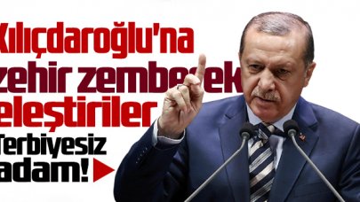 Erdoğan'dan Kılıçdaroğlu'na: Sana bakanlarımı gönderdim ama sen buna laik değilsin!
