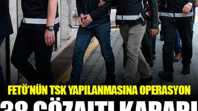 FETÖ'nün TSK yapılanmasına operasyon: 20 gözaltı