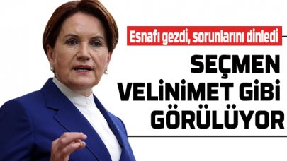 Akşener: Pandemi esnafı vurdu