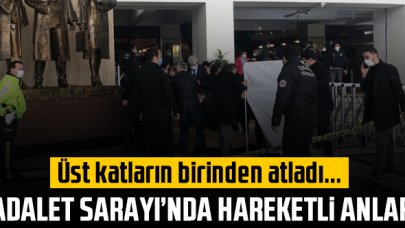 İstanbul Adalet Sarayı'nda intihar girişimi: 1 yaralı