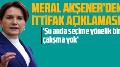 Meral Akşener'den '3. ittifak' açıklaması!