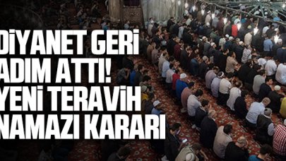 Diyanet İşleri Başkanlığı'ndan yeni teravih namazı kararı!