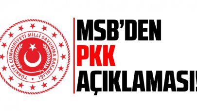 MSB'den PKK açıklaması: 5 terörist etkisiz hale getirildi