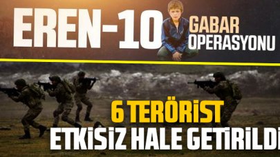 Eren-10 Operasyonu'nda 2 terörist daha etkisiz hale getirildi!