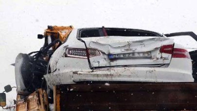 Yargıtay Cumhuriyet Savcısı Doğan Kaya trafik kazası geçirdi