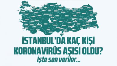 Sağlık Bakanlığı açıkladı! İstanbul'da kaç kişi aşı oldu?