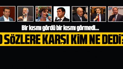 Biden'in sözleri için kim ne dedi?