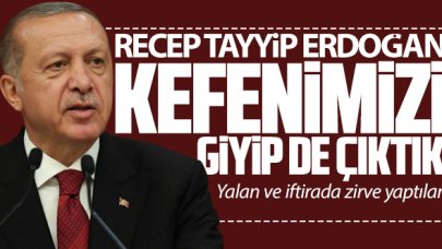 Cumhurbaşkanı Erdoğan: Çalışmamız tamamlandı