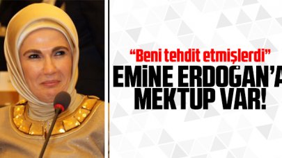 Emine Erdoğan'a mektup var