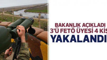 Yunanistan'a kaçmaya çalışan 3'ü FETÖ üyesi 4 kişi yakalandı