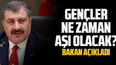 20'li yaşlardaki vatandaşlar ne zaman aşı olacak? Bakan Koca açıkladı
