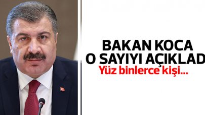 Fahrettin Koca: 750 bin kişi aşı randevusu aldı