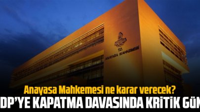 AYM ne karar verecek? HDP'nin kapatılma davasında ilk inceleme bugün