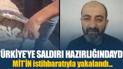 Türkiye'ye hazırlık aşamasındaki terörist yakalandı