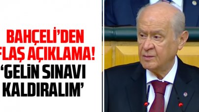 MHP Genel Başkanı Devlet Bahçeli: Üniversite sınavını kaldıralım