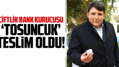 Tosuncuk lakaplı Çiftlik Bank kurucusu Mehmet Aydın teslim oldu