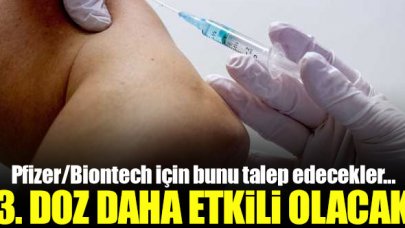 Pfizer: Üçüncü koronvirüs aşısı çok daha iyi koruyabilir