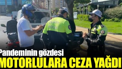 İlk 6 ayda motorlulara ceza yağdı