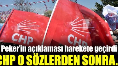 Sedat Peker'in o sözlerinden sonra CHP harekete geçti!