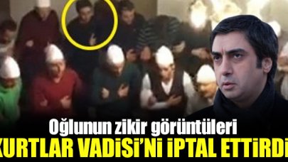 Necati Şaşmaz'ın oğlunun zikir görüntüleri Kurtlar Vadisi'ni iptal ettirdi iddiası!