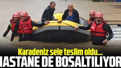 Arhavi Devlet Hastanesi boşaltılıyor
