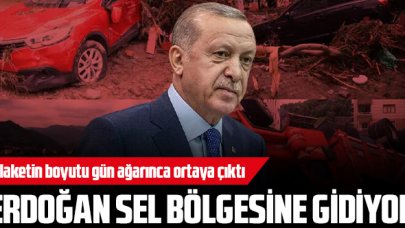 Cumhurbaşkanı Recep Tayyip Erdoğan sel bölgesine gidiyor