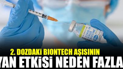 Biontech'in 2. dozu neden daha fazla yan etkiye sahip?