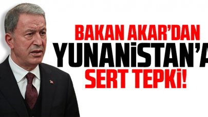 Bakan Hulusi Akar'dan Yunanistan'a tepki