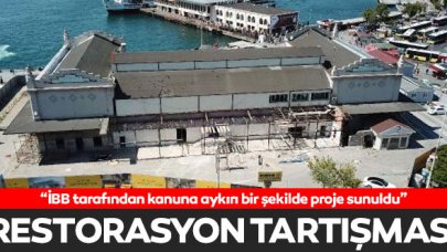 Eski Kadıköy Hal Binası'nda restorasyon tartışması