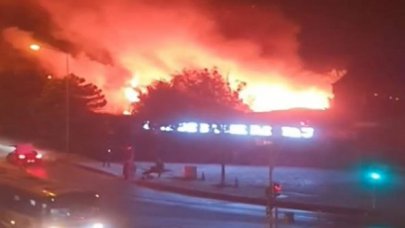 Balık restoranı alev alev yandı!