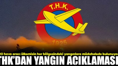 Türk Hava Kurumu'ndan yangın açıklaması