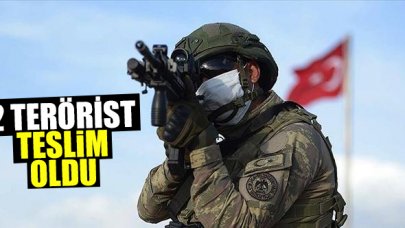 İçişleri Bakanlığı: 2 terörist teslim oldu