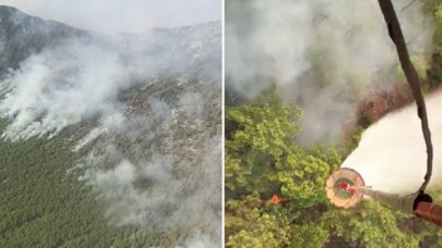 Köyceğiz'deki yangında 7'nci gün