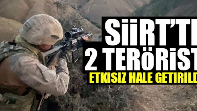 Eren-13 Operasyonları kapsamında 2 terörist etkisiz hale getirildi
