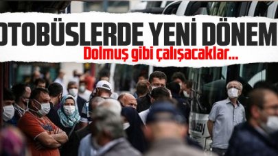 Otobüsler dolmuş gibi çalışacak!