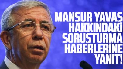 Mansur Yavaş hakkındaki soruşturma haberlerine Ankara Büyükşehir Belediyesi'nden yanıt