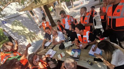 Büyükçekmece'nin BAKUT'u Manavgat'ta yaraları sarıyor