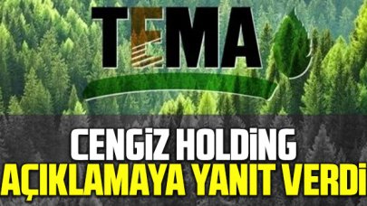 Cengiz Holding'ten açıklama geldi