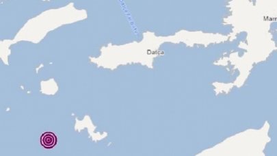 Datça'da yine deprem