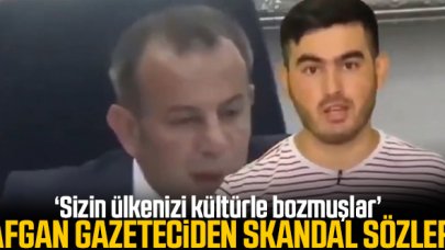 Afgan gazeteci Sunatullah Saadat'ten Türklere skandal sözler: Kadınlarınız göğüslerini göstererek para kazanıyor