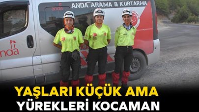 Liva Daşdemir, Sultan Göztaş, Senem Peköz alevlerle savaştılar