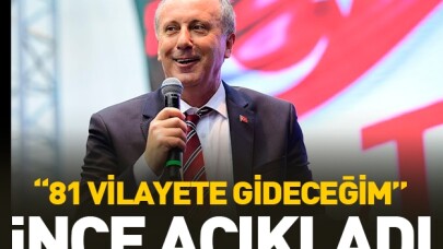 İnce Twitter hesabından duyurdu