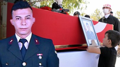 Şehit Astsubay Çavuş Yılmaz Tuncer son yolculuğuna uğurlandı