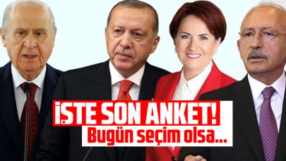 "Bugün seçim olsa kime oy verirdiniz?" anketinde şoke eden sonuç!