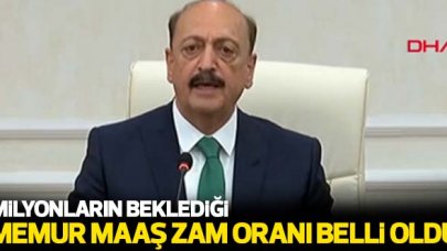 Memurun zam oranı belli oldu