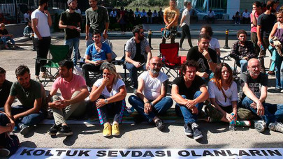 CHP Genel Merkezi önündeki eylem sona erdi