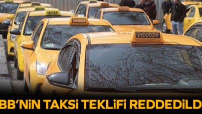 İBB'nin bin yeni taksi teklifi UKOME'de reddedildi